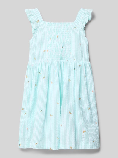 Blue Seven Jurk met ruches Bleu - 3