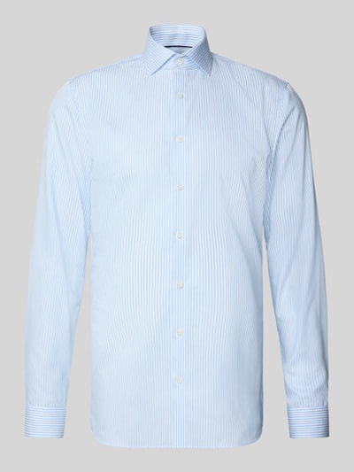 OLYMP No. Six Super slim fit zakelijk overhemd met kentkraag Bleu - 2