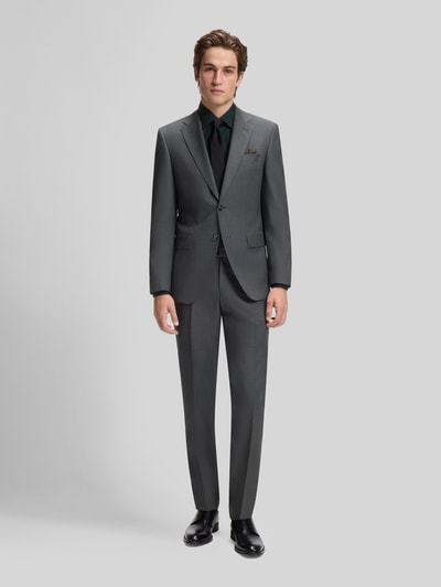 BOSS Koszula o kroju slim fit z mieszanki bawełny, koszula biznesowa model 'HANK' Butelkowy zielony 1