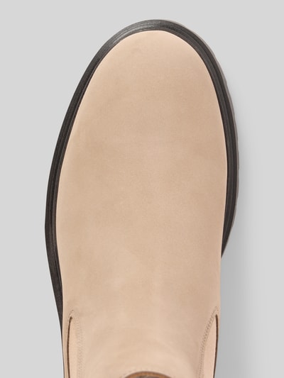 Tommy Hilfiger Chelsea Boots aus echtem Nubukleder Taupe 3