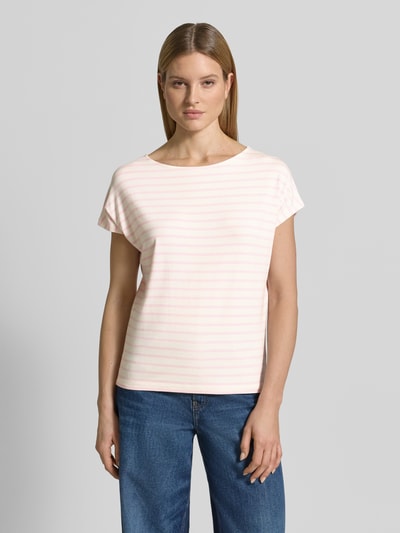 s.Oliver RED LABEL Oversized T-Shirt aus Viskose-Mix Hellrosa 4