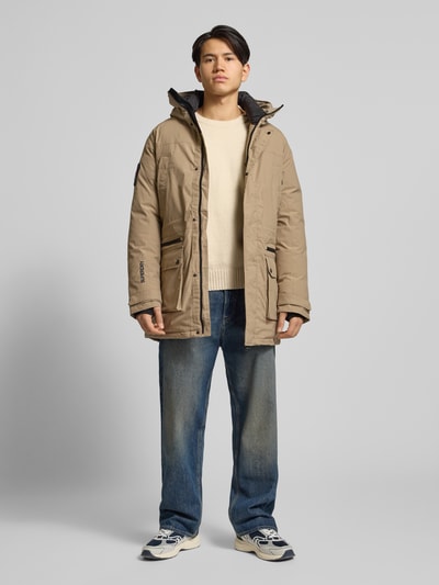Superdry Parka met capuchon Zand - 1