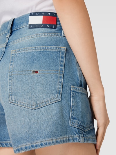 Tommy Jeans Spódnica jeansowa w kopertowym stylu model ‘SKORT’ Jasnoniebieski 3