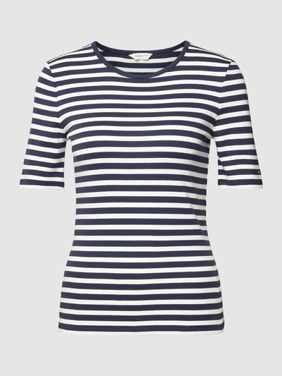 Gant T-Shirt mit Streifenmuster Marine 2