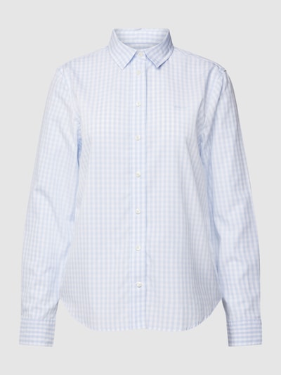 Gant Bluse mit Vichy-Karo Hellblau 2