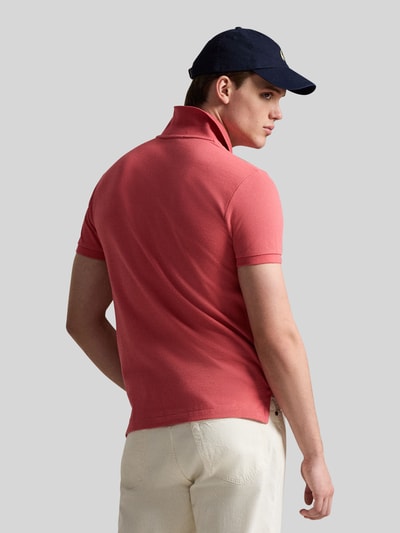 Polo Ralph Lauren Koszulka polo z czystej bawełny o kroju slim fit Brudnoróżowy 5