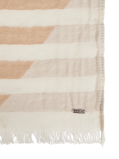 OPUS Schal aus Baumwolle Modell 'Atinsa' Beige 2