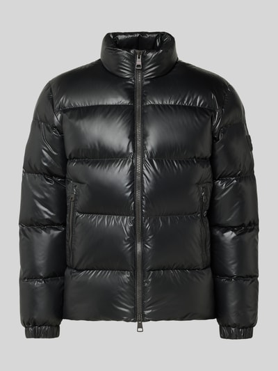 Tommy Hilfiger Regular fit donsjack met doorgestikte naden Zwart - 2