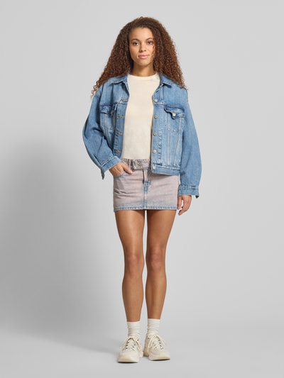 Levi's® Mini-Rock aus reiner Baumwolle Hellblau 1