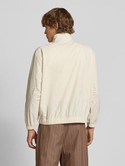 BLKVIS Trainingsjack met labelstitching Offwhite - 5