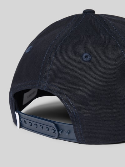 Les Deux Basecap mit Label-Detail Marine 3