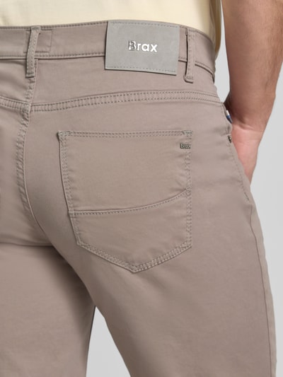 Brax Stoffhose aus Baumwoll-Mix mit Viskose-Anteil Modell 'Cadiz' Mittelgrau 3