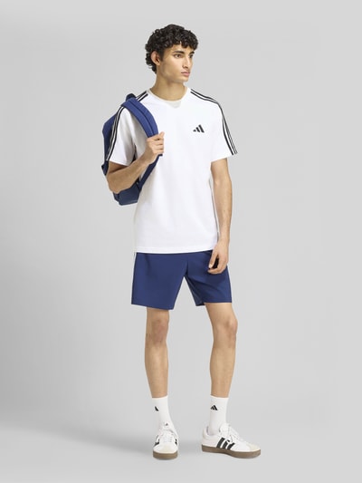 adidas Sportswear Regular Fit Sweatshorts mit Logo-Print Dunkelblau 1
