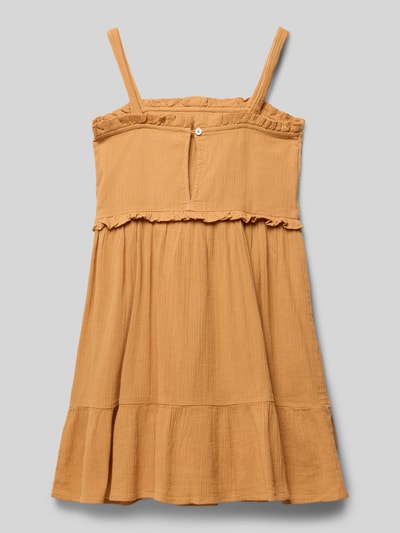 Mango Kleid mit Spaghettiträgern Modell 'marcela' Terra 3