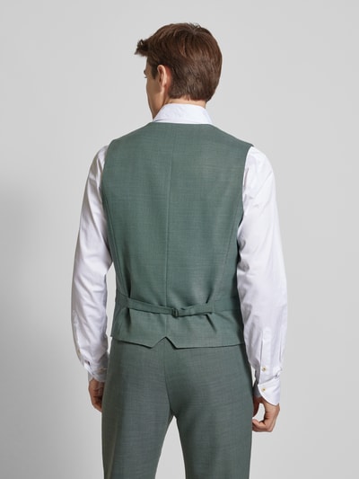 Strellson Wollen gilet met V-hals, model 'Gyl' Groen - 5