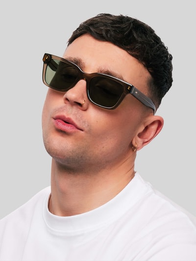 MessyWeekend okulary przeciwsłoneczne model 'DEAN' Zielony 4