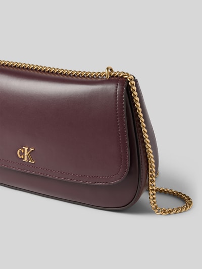 CK Calvin Klein Umhängetasche mit Logo-Applikation Bordeaux 3