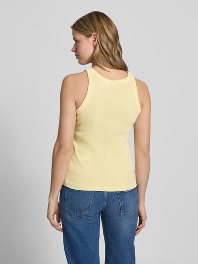 Levi's® slim fit tank top van puur katoen Lichtgeel - 5