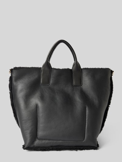 Abro Shopper mit Lammfell Modell 'RAQUEL' Black 5