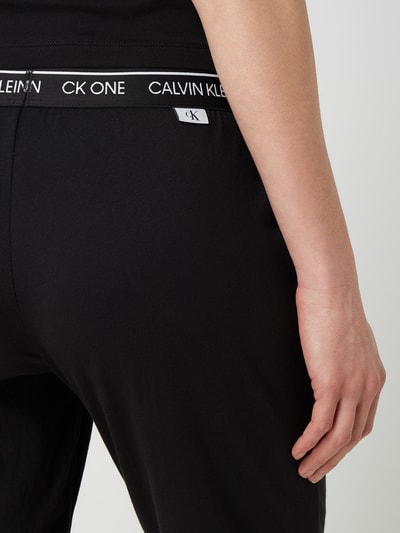 CK One Pyjamahose mit Logo-Bund Black 3