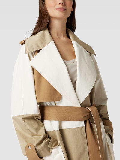 BOSS Trenchcoat im Colour-Blocking-Design Modell 'Cobaila' Camel 3