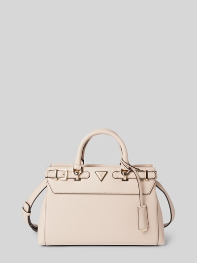 Guess Satchel mit Label-Applikation Modell 'ALI' Beige 1