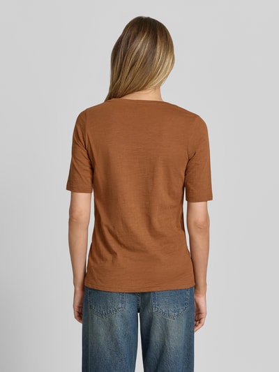 Soyaconcept T-Shirt mit Rundhalsausschnitt Modell 'Babette' Hellbraun 5