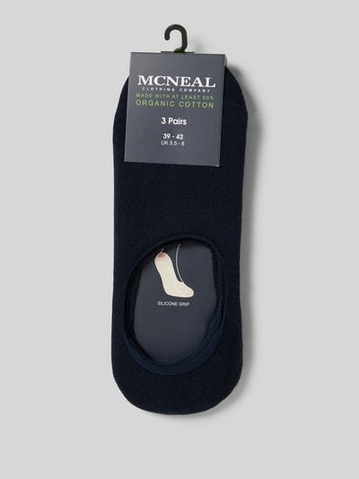 MCNEAL Skarpetki stopki melanżowe w zestawie 3 szt. Granatowy 3