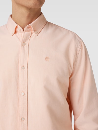 MCNEAL Freizeithemd mit Button-Down-Kragen Neon Orange 3