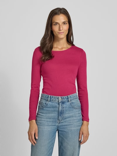 Christian Berg Woman Bluzka z długim rękawem z dekoltem okrągłym Fuksjowy 4
