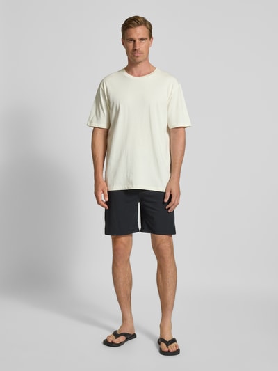 JOOP! Collection Sweatshorts met elastische band en tunnelkoord  - 1