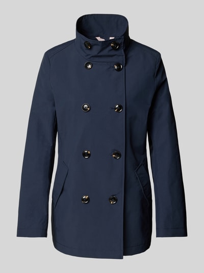 Christian Berg Woman Selection Jacke mit Stehkragen und Eingrifftaschen Dunkelblau 2