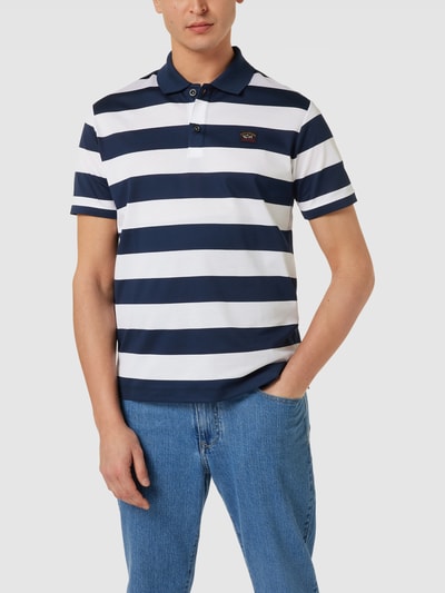 Paul & Shark Poloshirt met blokstrepen Wit - 4