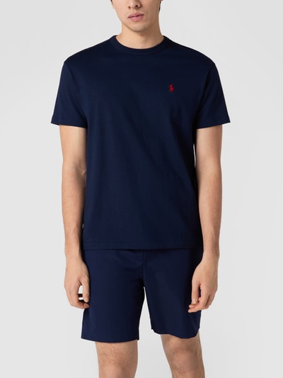 Polo Ralph Lauren Classic Fit T-Shirt mit Logo-Stitching (marine  
