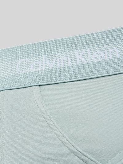 Calvin Klein Underwear Slip met label in band in set van 3 stuks Mintgroen - 2