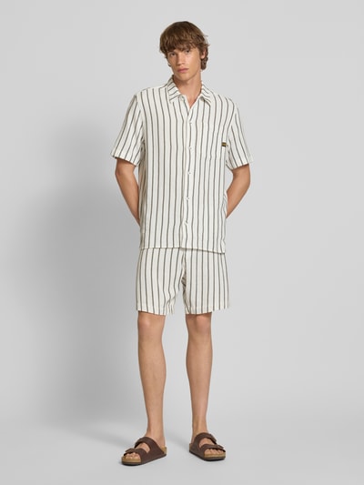 G-Star Raw Regular Fit Shorts mit Strukturmuster Modell 'Resort' Offwhite 1