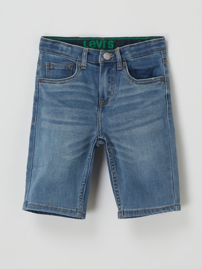 Levi’s® Kids Slim Fit Jeansshorts mit Stretch-Anteil  Jeansblau 1