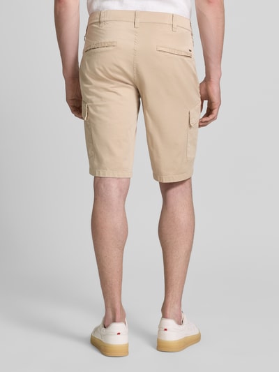 Brax Regular Fit Cargoshorts aus Baumwoll-Mix Modell 'Bastia' Beige 5