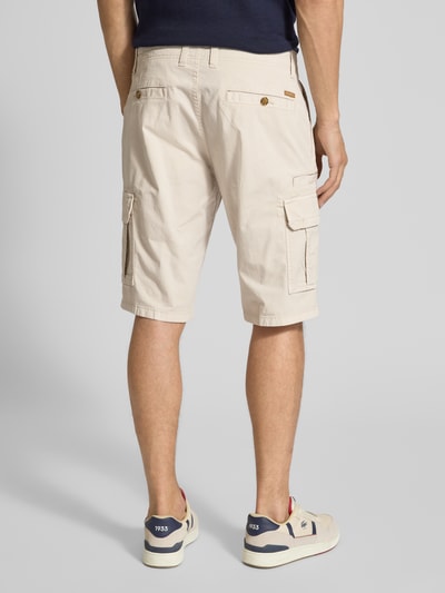 bugatti Regular fit cargobermuda met steekzakken Beige - 5