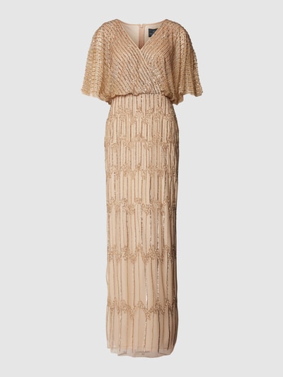 Adrianna Papell Abendkleid mit Paillettenbesatz Gold 2