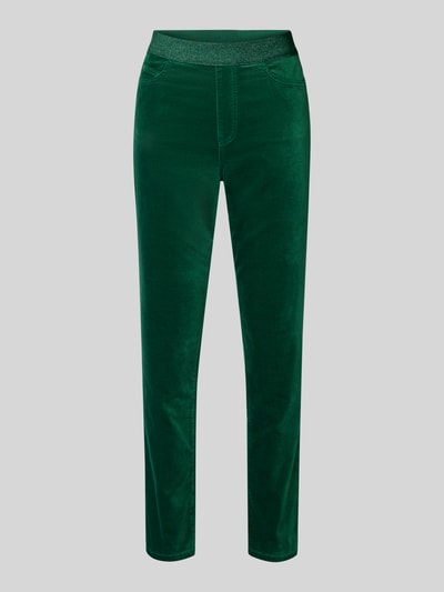 Marc Cain Hose mit elastischem Bund Dunkelgruen 2