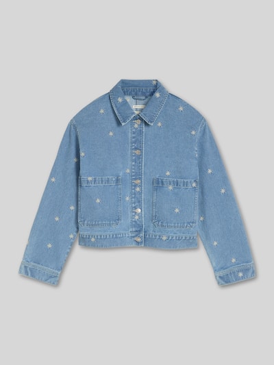 Tom Tailor Denim Regular fit jeansjack van puur katoen Jeansblauw - 2