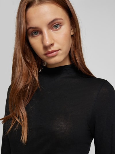 Drykorn Longsleeve mit Turtleneck Modell 'FJOLA' BLACK 3