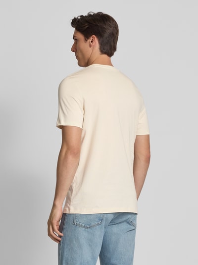 s.Oliver RED LABEL Regular Fit T-Shirt aus reiner Baumwolle Sand 5