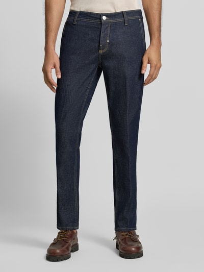 Antony Morato Slim Fit Jeans aus Baumwoll-Mix Dunkelblau 4