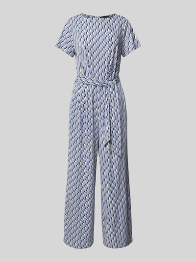 Betty Barclay Jumpsuit mit Bindegürtel Hellblau 2