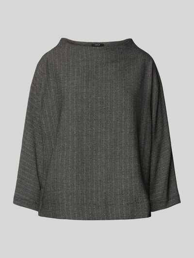 OPUS Sweatshirt met 3/4-mouwen, model 'Gisha' Zwart - 2