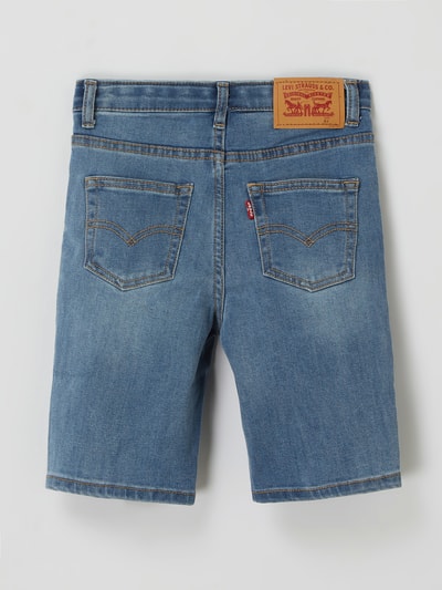 Levi’s® Kids Szorty jeansowe o kroju Slim Fit z dodatkiem streczu  Jeansowy niebieski 3