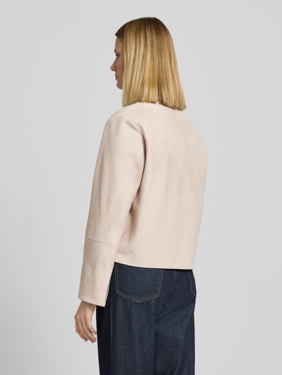 Windsor Lederjacke mit Umlegekragen Stein 5