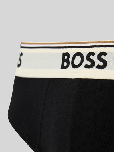 BOSS Slip aus Baumwoll-Mix im 3er-Pack Black 2